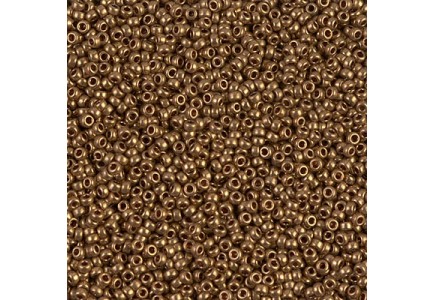 Margele de nisip Miyuki 15/0 0457L TUB 8.2gr Metallic Light Bronze Margele de nisip Miyuki 15/0 0457L TUB 8.2gr Metallic Light Bronze