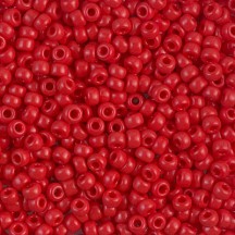 Margele de nisip Miyuki 8/0 0408 Opaque Red Margele de nisip Miyuki 8/0 0408 Opaque Red