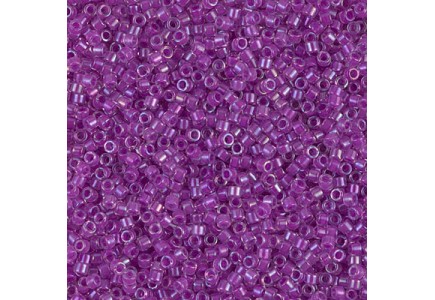 Delica 11/0 DB0073 Lined Lilac AB Delica 11/0 DB0073 Lined Lilac AB