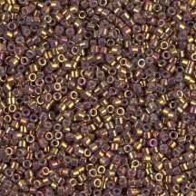 Delica 11/0 DB1010 Metallic Earth Batik Luster