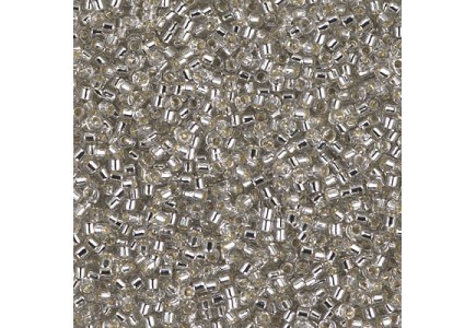 Delica 11/0 1211 Silverlined Grey Mist