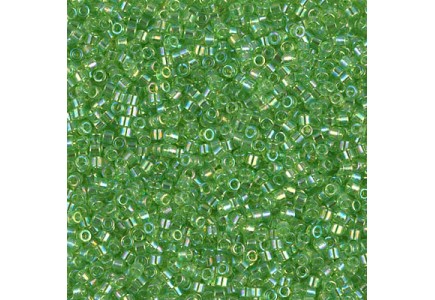 Delica 11/0 DB1246 Transparent Lime AB