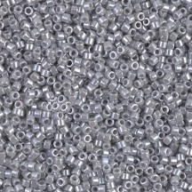 Delica 11/0 DB1570 Opaque Ghost Grey Luster Delica 11/0 DB1570 Opaque Ghost Grey Luster