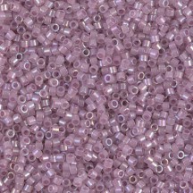 Delica 11/0 DB1752 Inside colour Alabaster Purple