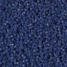 Delica 11/0 DB2143 Matted Opaque Dyed Navy Blue