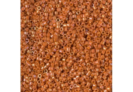 Delica 11/0 DB2274 Glazed Op Burnt Orange Delica 11/0 DB2274 Glazed Op Burnt Orange