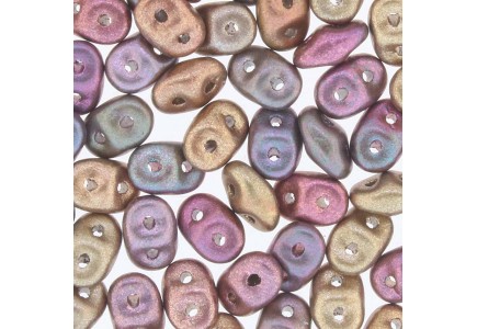 Superduo 01640 Crystal Violet Rainbow Superduo 01640 Crystal Violet Rainbow