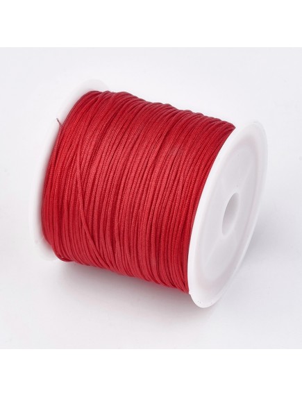 Bobina Snur Bratari 0.8mm Rosu 45m