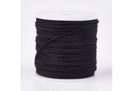 Bobina Snur Bratari 0.8mm Negru 45m	