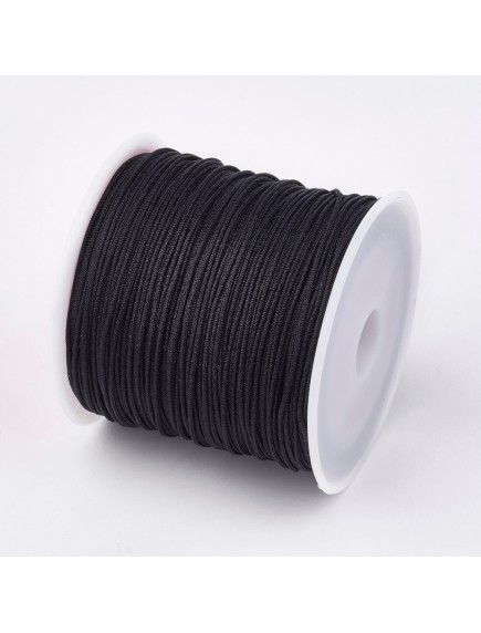 Bobina Snur Bratari 0.8mm Negru 45m	