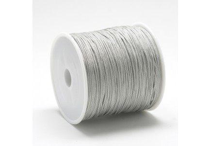 Bobina Snur Bratari 0.8mm Gri Deschis 100m