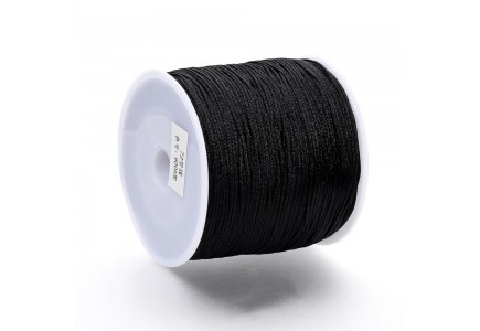 Bobina Snur Bratari 0.8mm Negru 100m