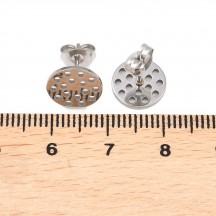 Tortite Cercei 304 Otel Inoxidabil 12x10mm