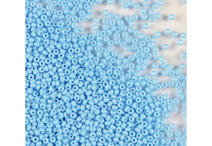 50 gr Preciosa 10/0 19001/63000 Lt. Turquoise Blue	 
