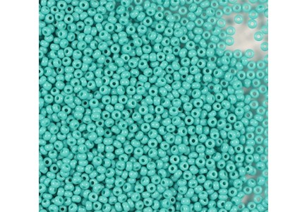 50 gr Preciosa 10/0 19001/63130 Op. Green Turquoise
