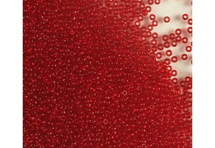 50 gr Preciosa 10/0 19001/90090 Transparent Red 50 gr Preciosa 10/0 19001/90090 Transparent Red