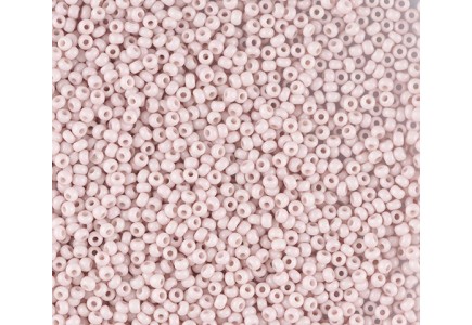 50 gr *Preciosa 10/0 19001/03113 Pink dyed Chalkwhite