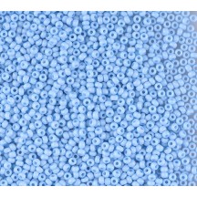 50 gr *Preciosa 10/0 19001/03132 Blue Dyed Chalkwhite