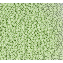 50 gr *Preciosa 10/0 19001/03154 Green Solgel Dyed