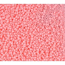 50 gr *Preciosa 10/0 19001/03191 Rose Dyed Chalkwhite