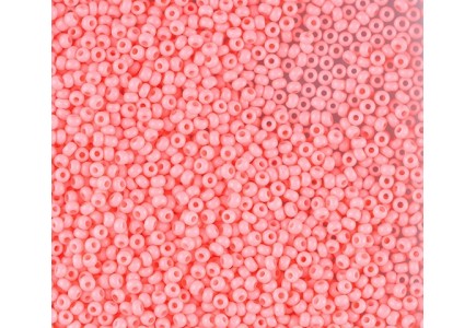 50 gr *Preciosa 10/0 19001/03191 Rose Dyed Chalkwhite
