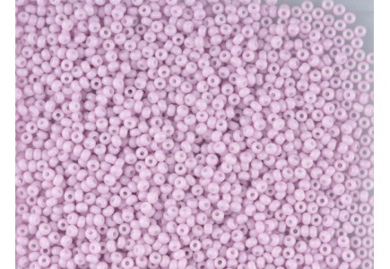 50 gr *Preciosa 10/0 19001/03295 Violet Dyed Chalkwhite