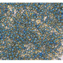 50 gr Preciosa 10/0 19001/11022 Topaz Colour Lined Blue
