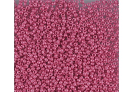 50 gr *Preciosa 10/0 19001/16198 Mauve dyed Chalkwhite
