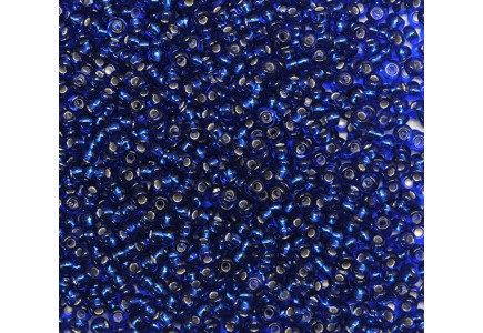 50 gr Preciosa 10/0 19001/37080 Sapphire Silver Lined