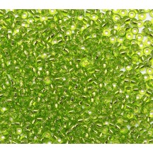 50 gr Preciosa 10/0 19001/57220 Silverlined Peridot