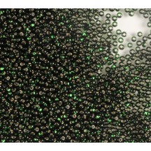 50 gr Preciosa 10/0 19001/57150 Silverlined Dk green