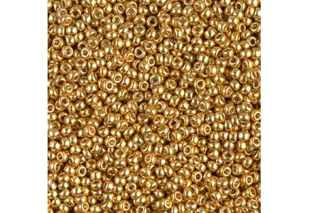 Margele de nisip Miyuki 11/0 4202 Duracoat Galvanized Gold
