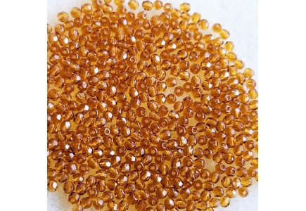 Fire Polish 3mm 10110 Dk Topaz Fire Polish 3mm 10110 Dk Topaz