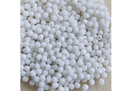 Margele Cehesti Fire-Polish 3 mm 81000 Milky Jonquil Margele Cehesti Fire-Polish 3 mm 81000 Milky Jonquil