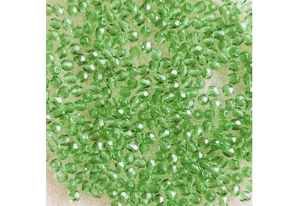 Fire polish 3mm 50120 Green Fire polish 3mm 50120 Green