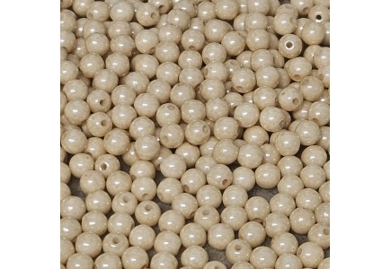 Margele rotunde 4mm LC02010 Luster Opaque Champagne	