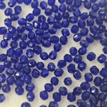 Fire Polish 4mm 30090 Cobalt