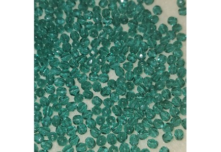 Fire Polish 4mm 53130 Green Turquoise