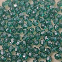 Fire Polish 6mm L50730 Luster Emerald