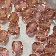 Margele Cehesti Fire-Polish 4mm 15495/00030 Crystal Teracota Red Margele Cehesti Fire-Polish 4mm 15495/00030 Crystal Teracota Red