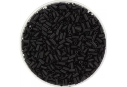 Miyuki Bugle 3mm 0401F Black Matted