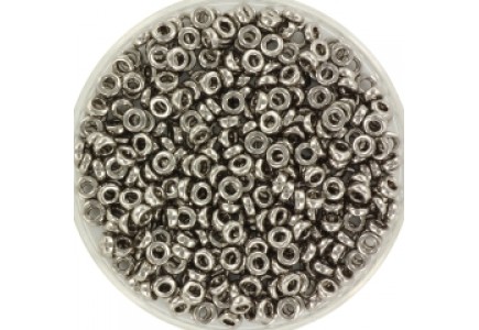 Miyuki Spacer 3x1.3mm 0190 Nickel Plated