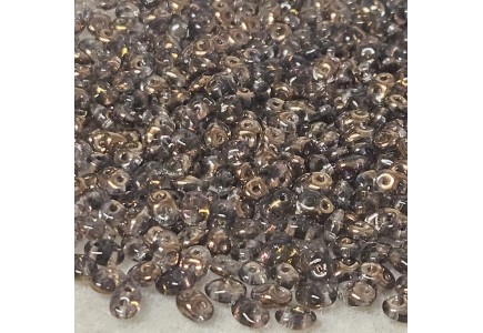 Superduo RR40020 Luster Bronze 1/2 Black Diamond Superduo RR40020 Luster Bronze 1/2 Black Diamond