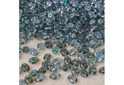 Superduo W60020 Twilight Aquamarine