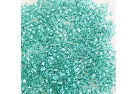 Fire Polish 3mm 50650 Teal Fire Polish 3mm 50650 Teal