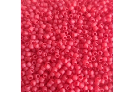 Margele Toho 11/0 0005BF Transparent Frosted Siam Ruby Margele Toho 11/0 0005BF Transparent Frosted Siam Ruby