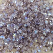 Fire Polish 4mm X20081 Crystal Amethyst AB Fire Polish 4mm X20081 Crystal Amethyst AB