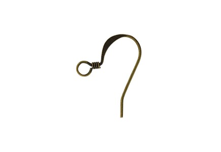 Tortite Cercei 18mm Antique Brass Plate