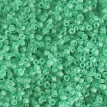 Margele Toho 15/0 0072F Transparent Frosted Dk Peridot