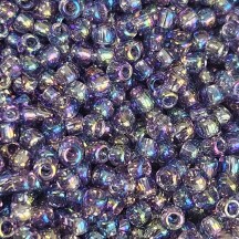 Margele Toho 11/0 0166D Transparent Rainbow Tanzanite Margele Toho 11/0 0166D Transparent Rainbow Tanzanite